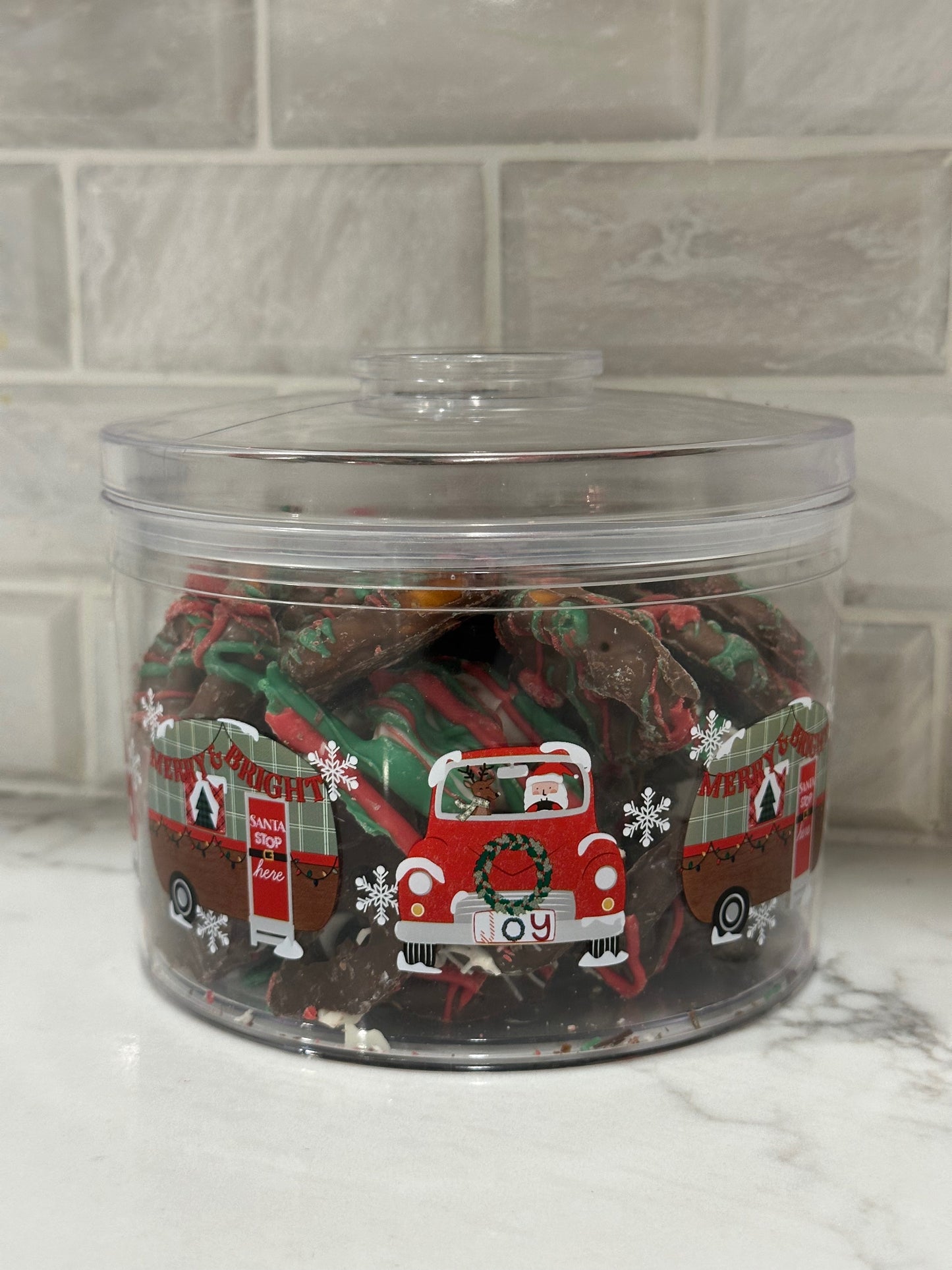 Bags of Pretzels: Holiday Exclusive Container