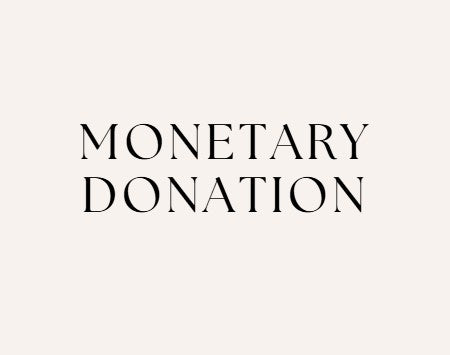 $$$ Monetary Donation