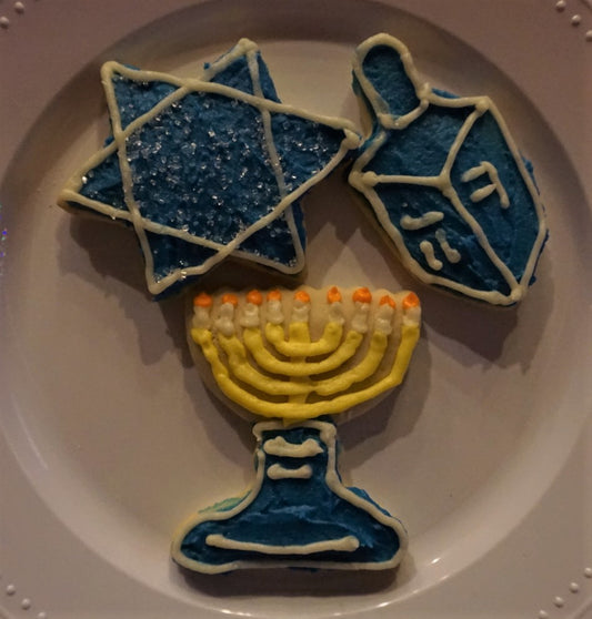 Hanukkah Sugar Cookie